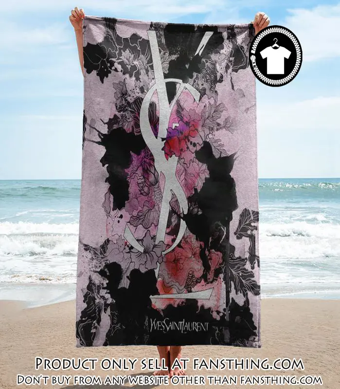 Yves saint laurent beach towel luxury brand hot trending summer  bt00301 fst5914127
